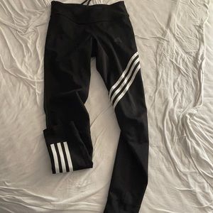 Adidas 3 stripe leggings